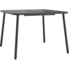 Image de vidaXL Table de jardin anthracite 100x100x71 cm Acier