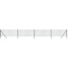Image de vidaXL Clôture grillagée Vert 1x10 m Acier galvanisé