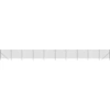 Image de vidaXL Clôture grillagée Anthracite 1,4x25 m Acier galvanisé