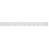 Image de vidaXL Clôture grillagée Anthracite 2x25 m Acier galvanisé