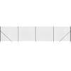Image de vidaXL Clôture grillagée avec douilles de sol Anthracite 1,6x10 m
