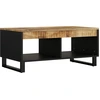 Image de vidaXL Table basse 90x50x40 cm en bois massif de manguier