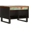 Image de vidaXL Table basse 55x50x40 cm Vieux bois massif