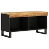 Image de vidaXL Armoire TV 85x33x43,5 cm en bois massif de manguier