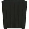Image de vidaXL Table de jardin avec plateau amovible noir polypropylène