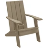 Image de vidaXL Chaise de jardin Adirondack Marron clair 75x88,5x89,5 cm Polypropylène