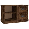 Image de vidaXL Armoire TV chêne fumé 73x35,5x47,5 cm Bois composite