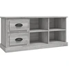 Image de vidaXL Armoire TV Gris Sonoma 102x35,5x47,5 cm Bois composite