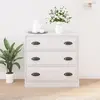 Image de vidaXL Sideboard Blanc 70x35,5x67,5 cm Bois composite