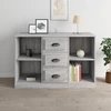 Image de vidaXL Sideboard Gris Sonoma 104,5x35,5x67,5 cm Matériau dérivé du bois