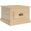 Image de vidaXL Table basse chêne Sonoma 50x50x35 cm bois composite