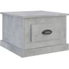 Image de vidaXL Table basse gris béton 50x50x35 cm Bois composite