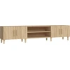 Image de Youuihom Armoire TV Sideboard Armoire décorative Armoire d'entrée Console Chêne Sonoma 180x31,5x40 cm Matériau bois Convient pour appartement, salon