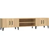 Image de vidaXL Armoire TV Chêne Sonoma 180x31,5x40 cm Bois composite