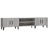 Image de vidaXL Armoire TV Gris Sonoma 180x31,5x40 cm Bois composite