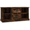 Image de vidaXL Armoire TV ch  ne fum © 99,5x35,5x48 cm Bois composite