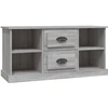 Image de vidaXL Armoire TV Gris Sonoma 99,5x35,5x48 cm Bois composite