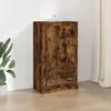 Image de vidaXL Highboard chêne fumé 60x35,5x103,5 cm Matériau dérivé du bois
