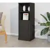 Image de vidaXL Highboard noir 36x35,5x103,5 cm Bois composite