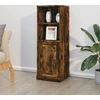 Image de vidaXL Highboard chêne fumé 36x35,5x103,5 cm Matériau dérivé du bois