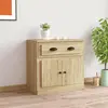 Image de vidaXL Sideboard Chêne Sonoma 70x35,5x67,5 cm Matériau dérivé du bois