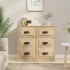 Image de vidaXL Sideboard Chêne Sonoma 70x35,5x67,5 cm Matériau dérivé du bois