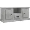 Image de vidaXL Armoire TV gris béton 100x35,5x45 cm Bois composite