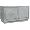 Image de vidaXL Armoire TV gris béton 80x35x45 cm Bois composite