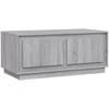 Image de vidaXL Table basse Gris Sonoma 102x50x44 cm Bois composite