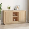 Image de vidaXL Sideboard chêne Sonoma 102x35x60 cm bois composite