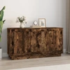 Image de vidaXL Sideboard chêne fumé 102x35x55 cm bois composite
