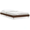 Image de vidaXL Cadre de lit sans matelas Chêne brun 90x190 cm Bois composite