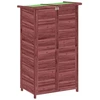 Image de vidaXL Abri de jardin Mokka 83x57x140 cm Pin massif