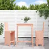 Image de vidaXL Ensemble de 3 bars de jardin en bois massif de douglas