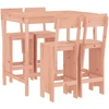 Image de vidaXL Ensemble de 5 bars de jardin en bois massif de douglas