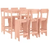 Image de vidaXL Ensemble bar de jardin 7 pièces bois massif douglas