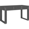 Image de vidaXL Banc de jardin Gris 80x38x45 cm Pin massif
