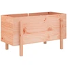 Image de vidaXL Lit surélevé 101x50x57 cm bois massif douglas