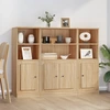 Image de vidaXL Highboards 3 pcs. chêne Sonoma bois composite