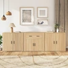 Image de vidaXL Sideboards 3 pcs. chêne Sonoma bois composite