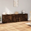 Image de vidaXL Sideboards 3 pcs. Chêne fumé Bois composite