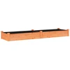 Image de vidaXL Lit surélevé avec insert Marron 240x60x25 cm Sapin massif