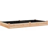 Image de vidaXL Lit surélevé avec insert 240x120x25 cm bois massif sapin