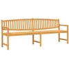 Image de vidaXL Banc de jardin 228x59,5x90 cm teck massif