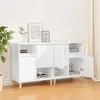 Image de vidaXL Sideboards 2 pcs. Blanc 60x35x70 cm Bois composite
