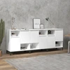 Image de vidaXL Sideboards 3 pcs. Blanc 60x35x70 cm Bois composite