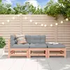 Image de vidaXL Ensemble salon de jardin 3 pièces avec coussins bois massif douglas