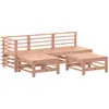 Image de vidaXL Ensemble salon de jardin 5 pièces bois massif douglas