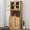 Image de vidaXL Élément supérieur de buffet VIGO 78x30x100 cm pin massif