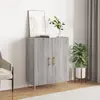 Image de vidaXL Sideboard Gris Sonoma 69,5x34x90 cm Matériau dérivé du bois